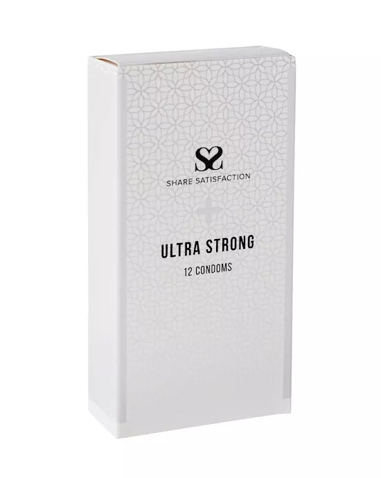 Share Satisfaction Ultra Strong Condoms - 12 Pack