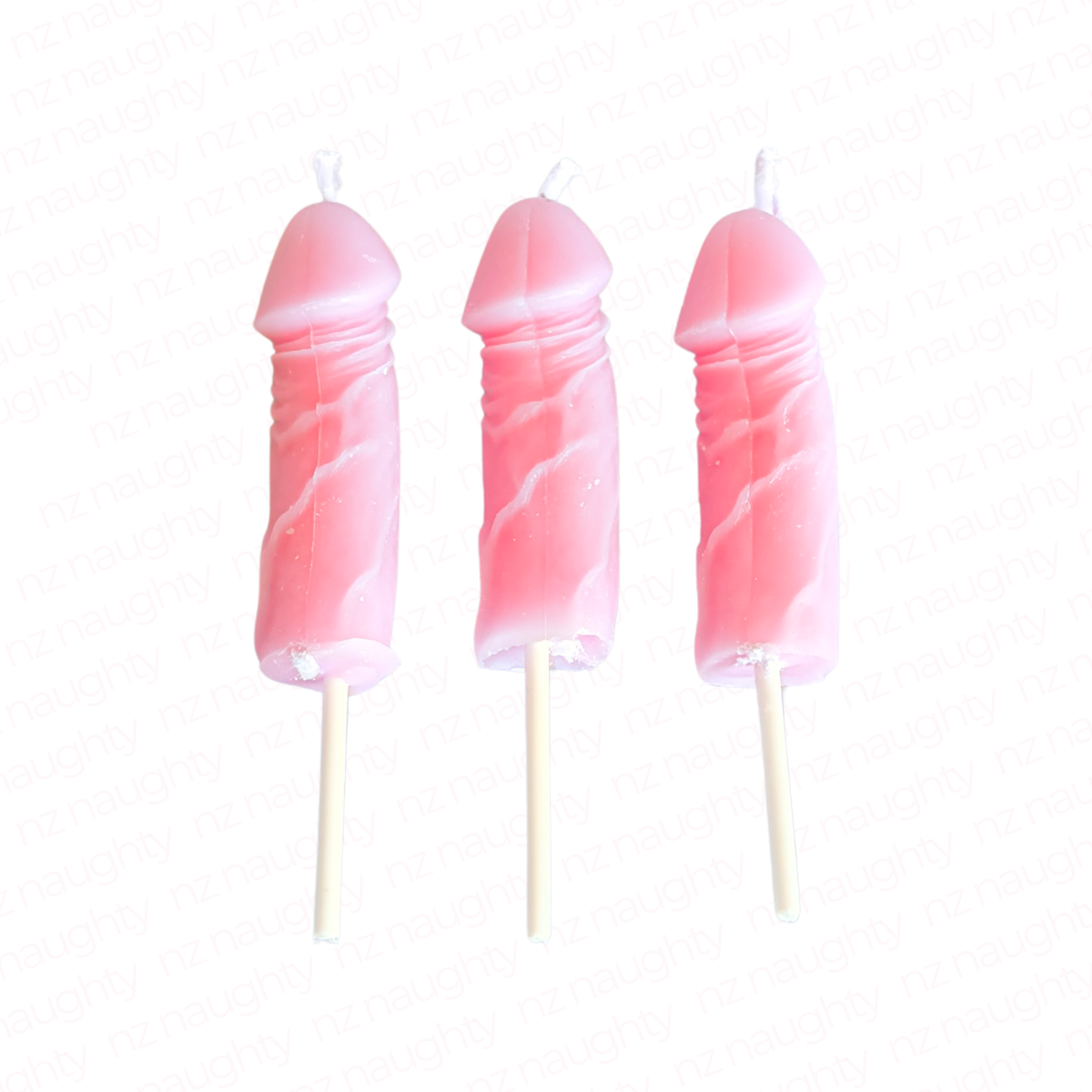 Penis Cake Candles 3 Pack