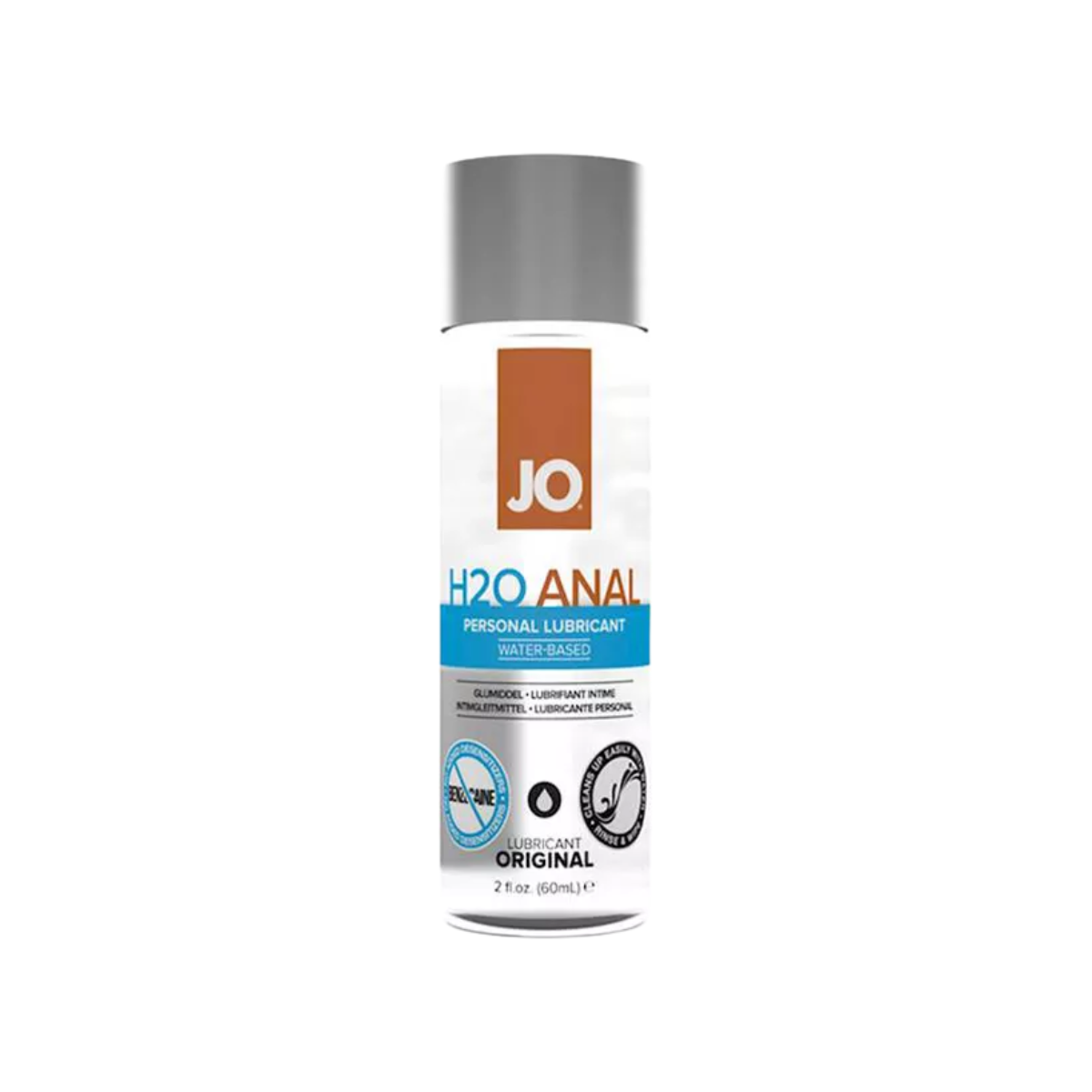 System JO Anal H2O Water Based Lubricant - 60ml