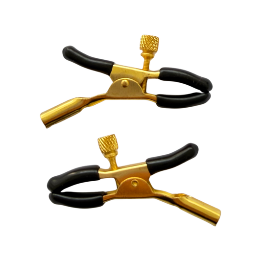 KinKi Kubra Nipple Clamps (Pair) - Black