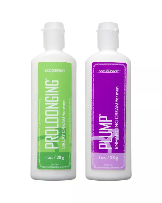 Proloonging + Plump for Men 2 Pack by Doc Johnson