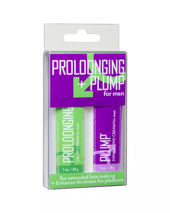Proloonging + Plump for Men 2 Pack by Doc Johnson
