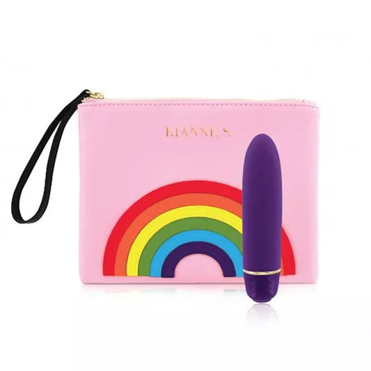 RS Essentials Classique Vibe Pride Silicone Vibrator - Purple