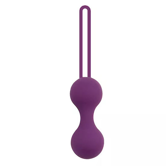 Small Double Kegel Balls - Purple