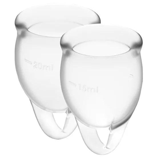 Satisfyer Feel Confident Menstrual Cup (Set of 2)