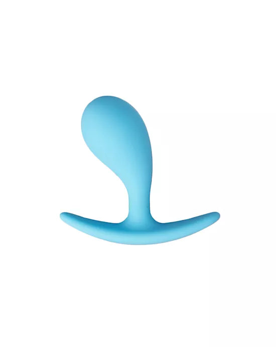 Share Satisfaction Medium Curved Plug - Aqua