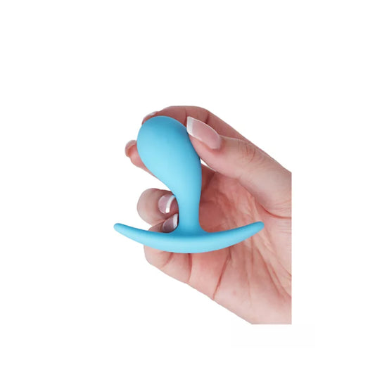 Share Satisfaction Medium Curved Plug - Aqua