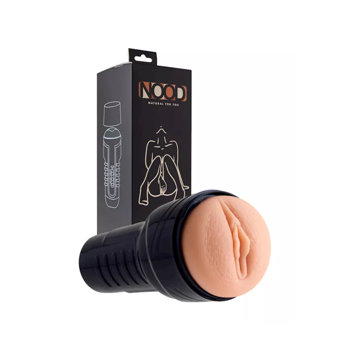 Nood Vagina Masturbator in Casing - Realistic