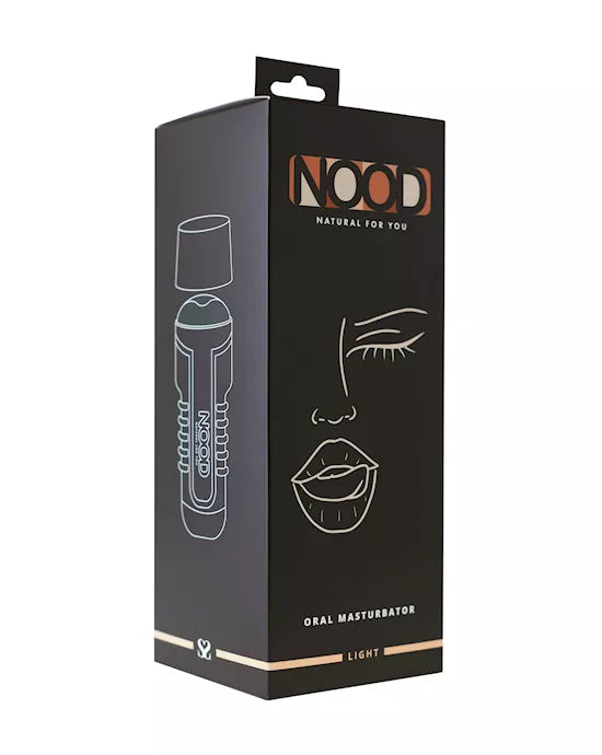 Nood Mouth Masturbator in Casing - Realistic