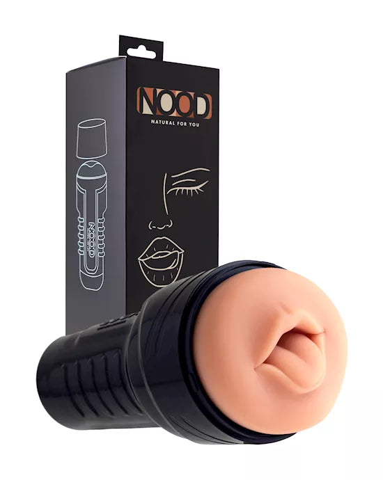 Nood Mouth Masturbator in Casing - Realistic