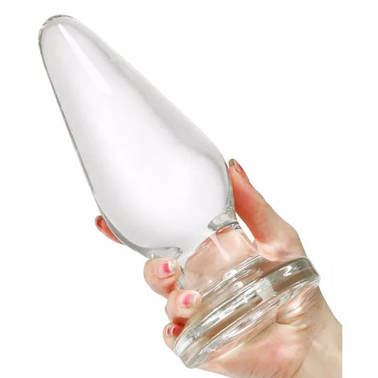 Lucent Giant Glass Butt Plug
