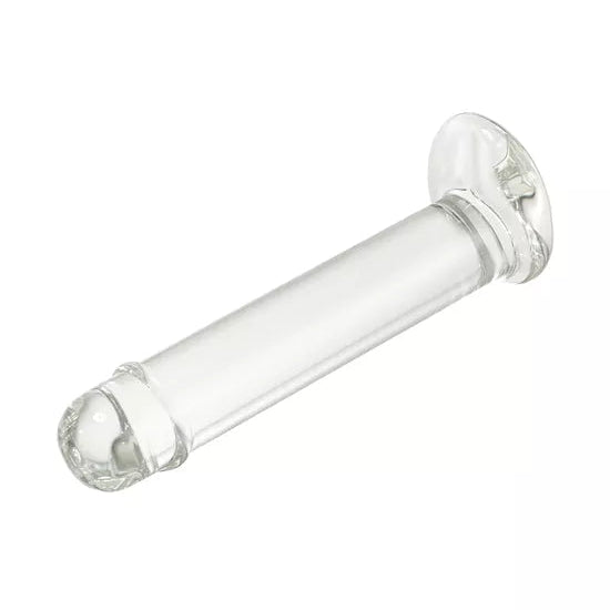 Sukra Giant 8 Inch Glass Dildo - Clear