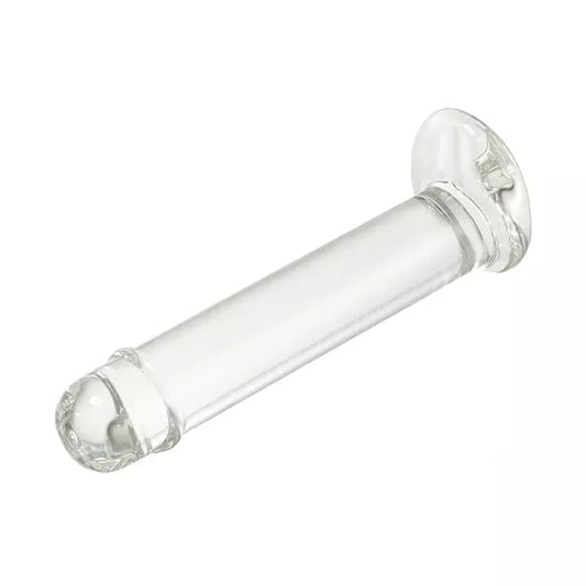 Sukra Giant 8 Inch Glass Dildo - Clear