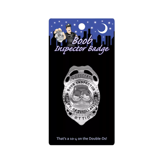 Boob Inspector Badge