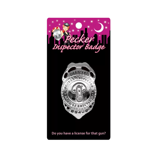 Pecker Inspector Badge