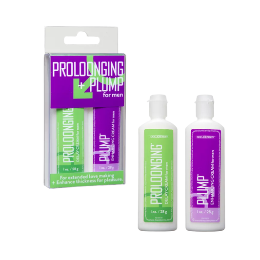 Proloonging + Plump for Men 2 Pack by Doc Johnson