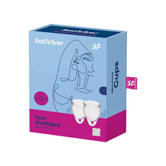 Satisfyer Feel Confident Menstrual Cup (Set of 2)