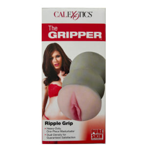 CalExotics The Gripper – Triple Chamber Ripple Grip Male Masturbator
