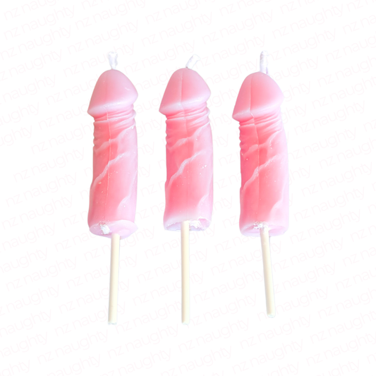 Penis Cake Candles 3 Pack